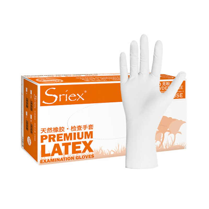 赛瑞斯Sriex 无粉乳胶手套（专业涂层） F840-M